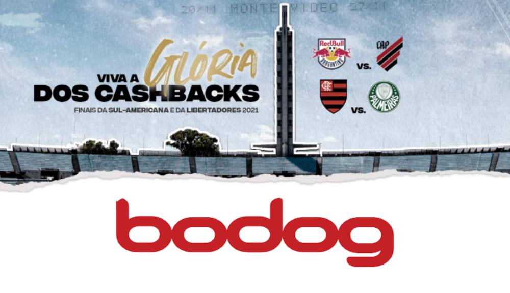 Bodog cashback nas finais da Libertadores e Sul-Americana