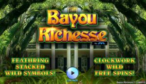 Como jogar Bayou Richesse