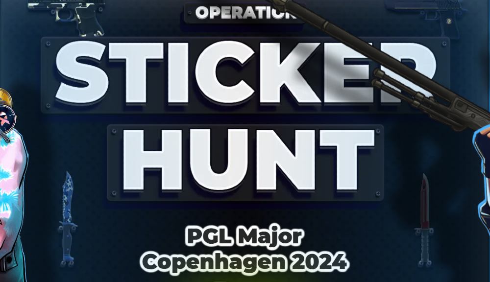 PGL Major Copenhagen 2024: Operation Sticker Hunt 1xBet
